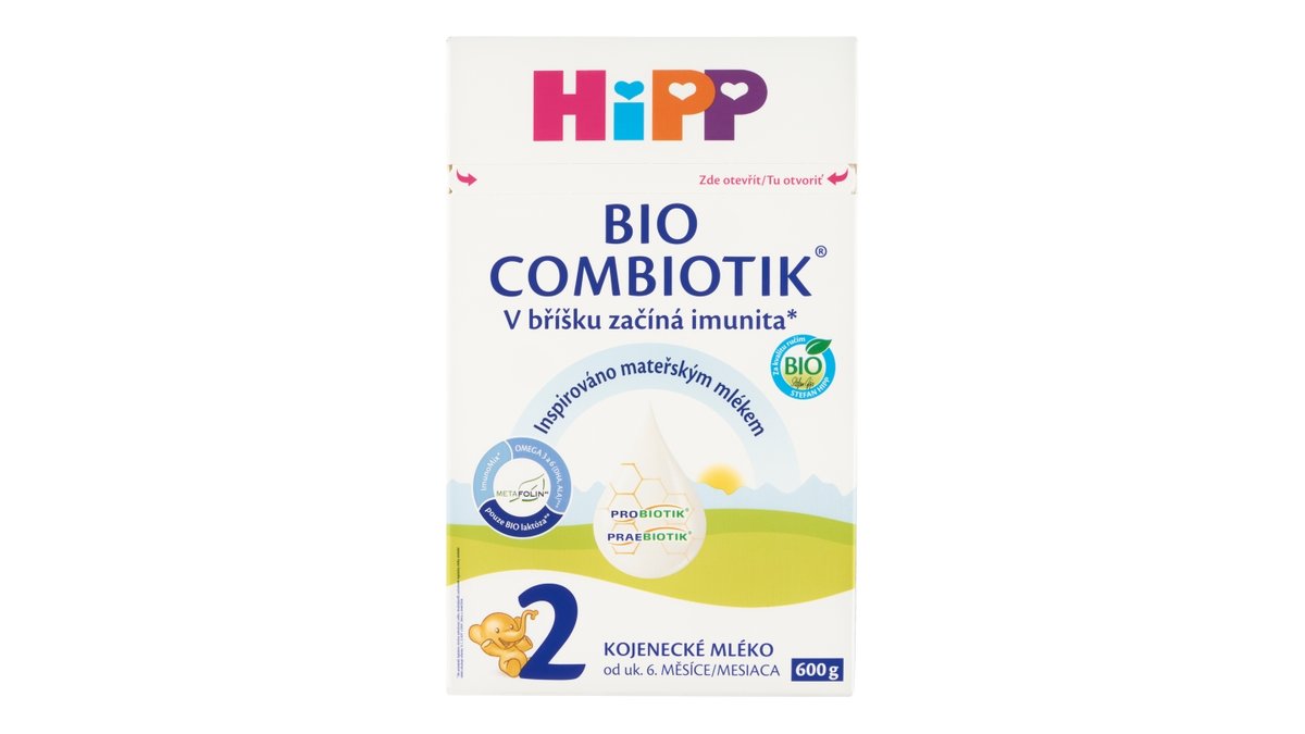 HiPP Bio Combiotik 2 pokračovací mléčná výživa