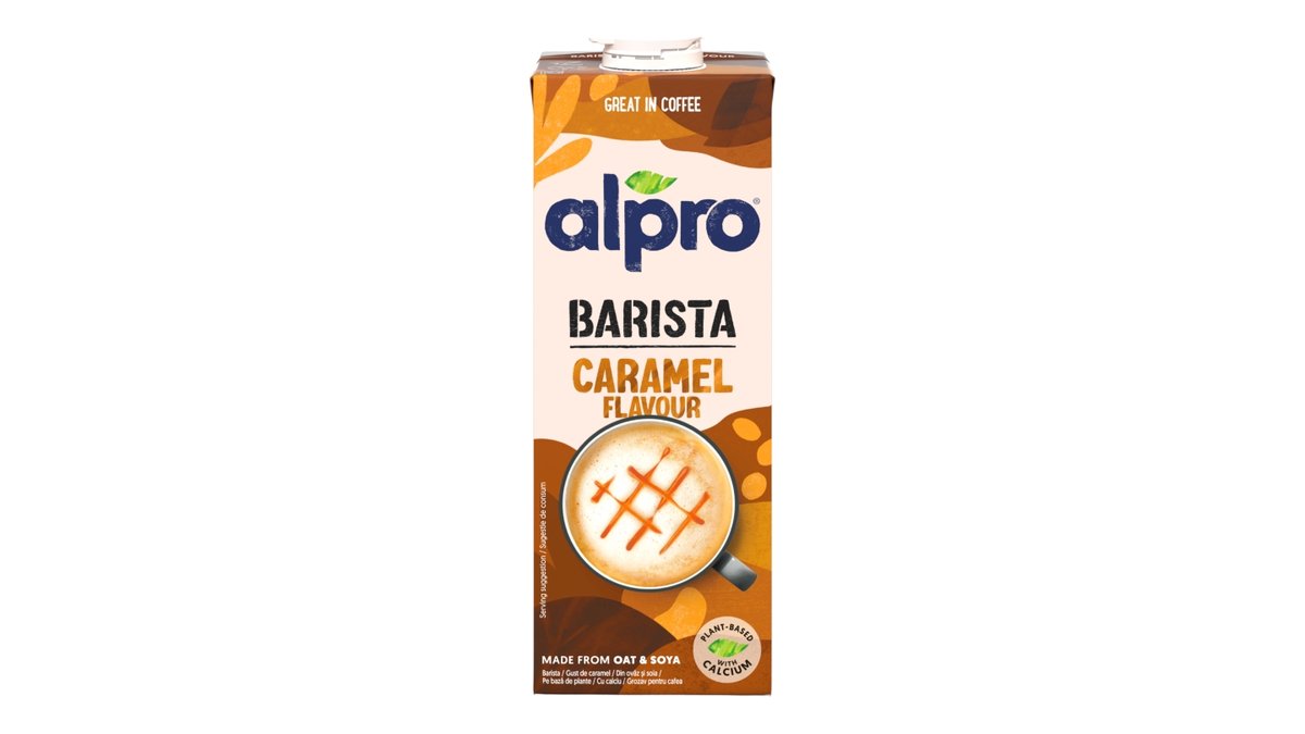 Alpro Barista oves.-sój. nápoj s karamel. příchutí