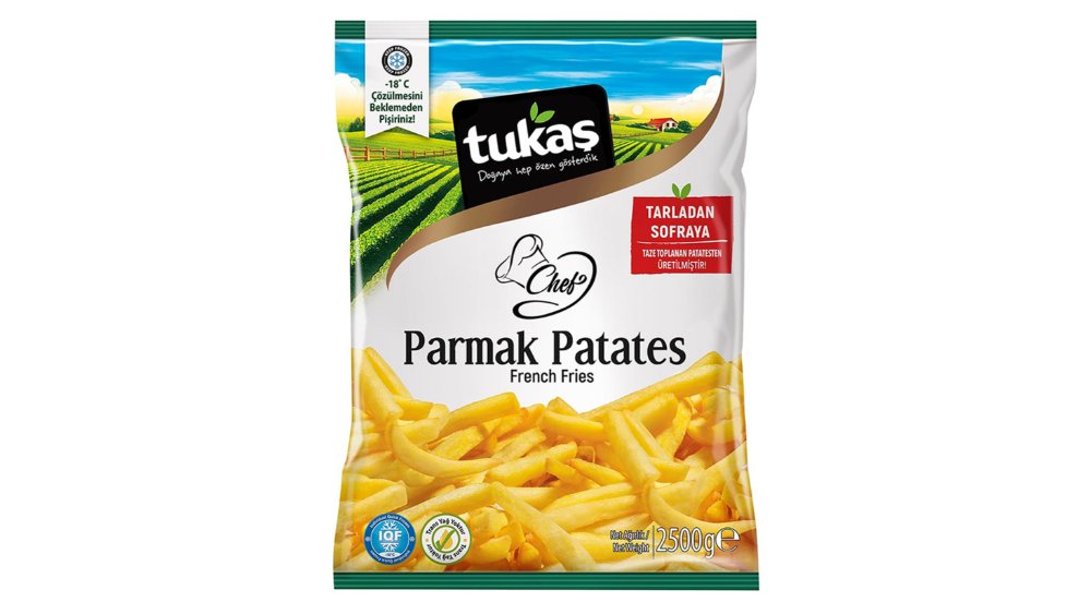 Tukas Donmus Parmak Kartof  2.5 Kq