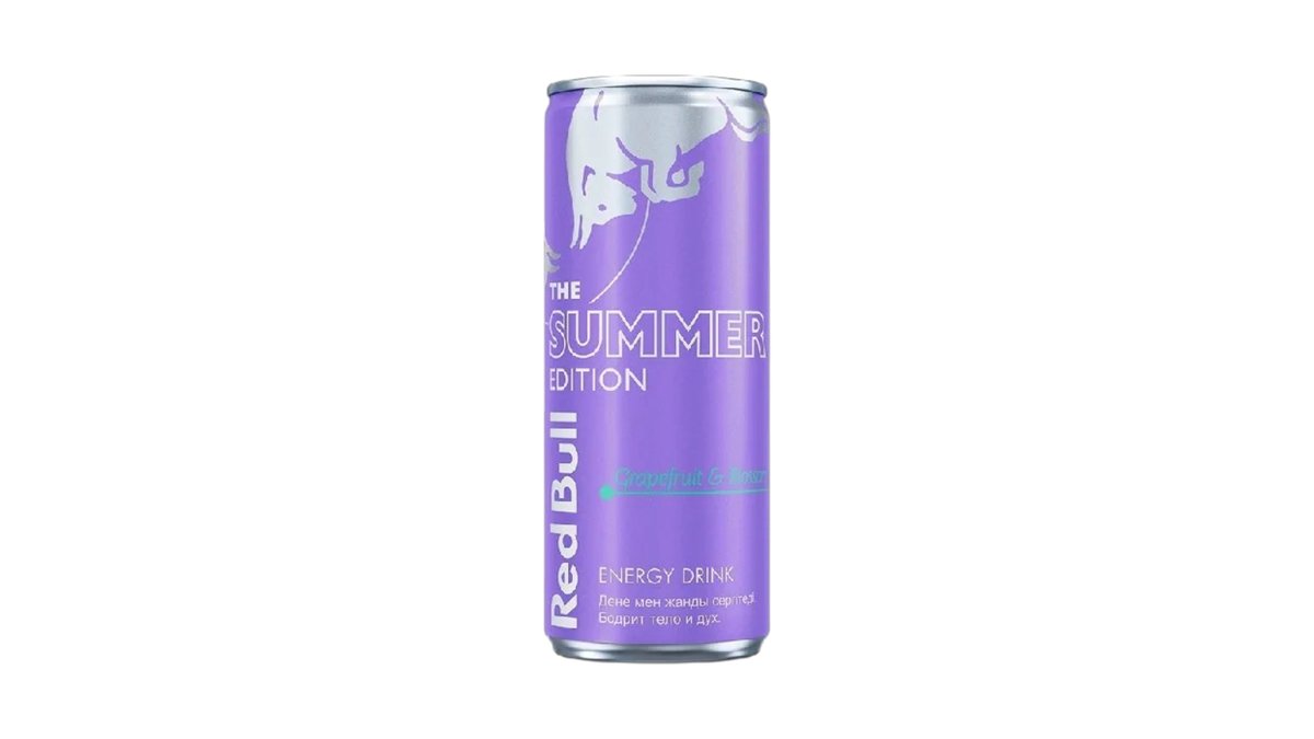 Напиток Red Bull Summer Edition Грейпфрут 250мл Ж/Б