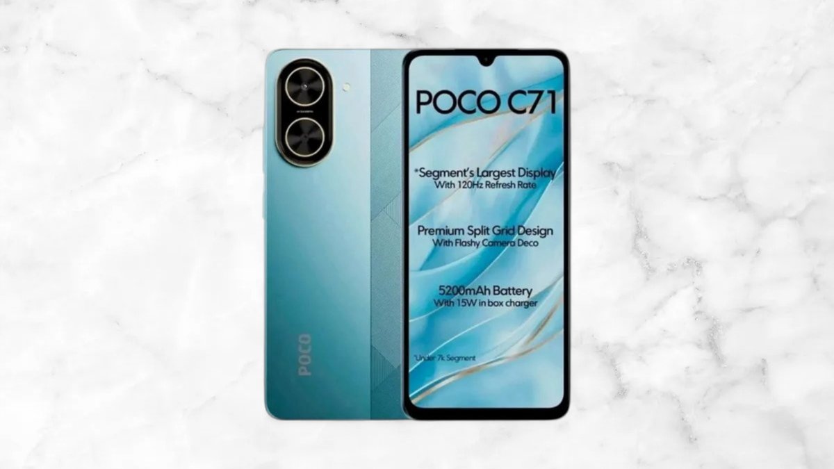 POCO C71 BLUE 4/128GB
