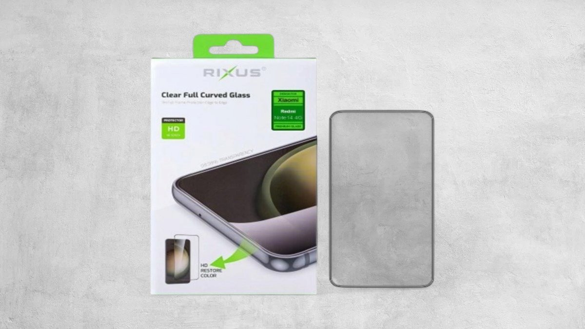 Rixus Clear Hd Ultra Line Tempered Glass For Apple Iphone 15 Pro