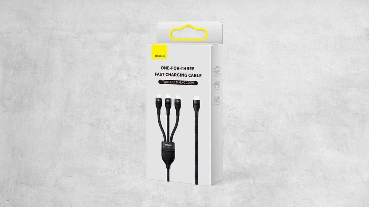 Baseus One For Three Cable