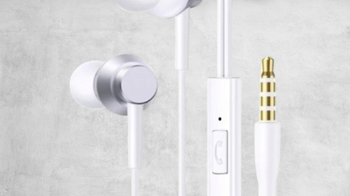 Baseus Earphones Wired 3.5mm Encok HZ11 White