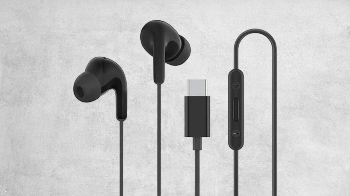 Xiaomi TYPE-C Black Headphones Lice