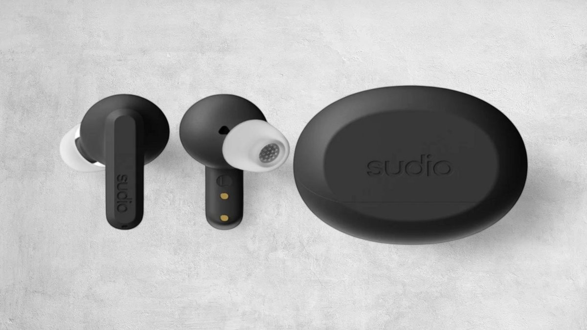 Sudio A3 Pro In-Ear Headphones - 7350071388952 - Black