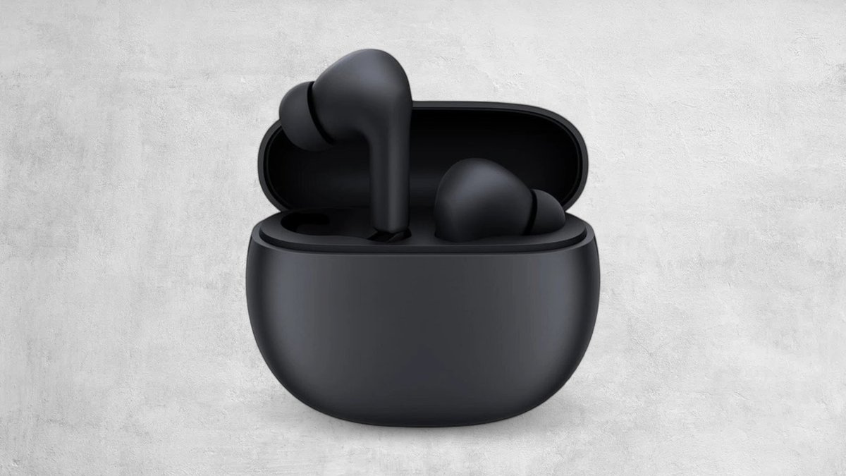 Xiaomi Wireless Earphones Redmi Buds 4 Active Bhr6992gl- Black