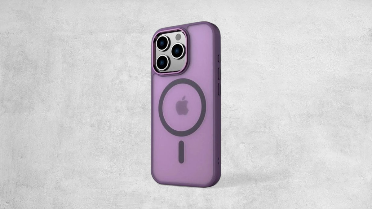 Swissten Iphone 15 Pro Magstick Flex Case - 35503023 - Purple