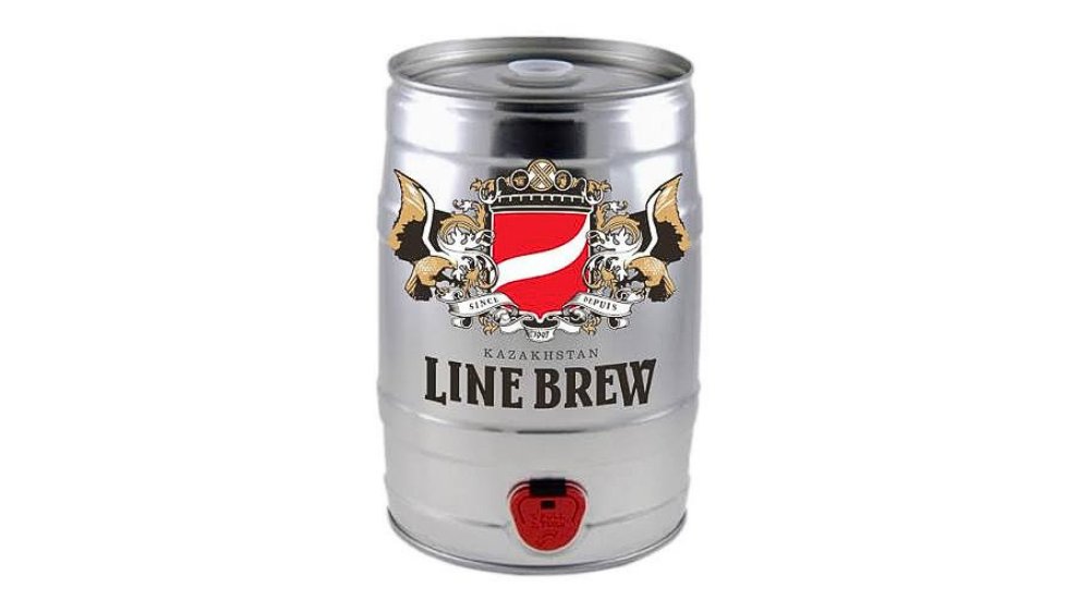 Пиво LINE BREW lager 5л ж/б