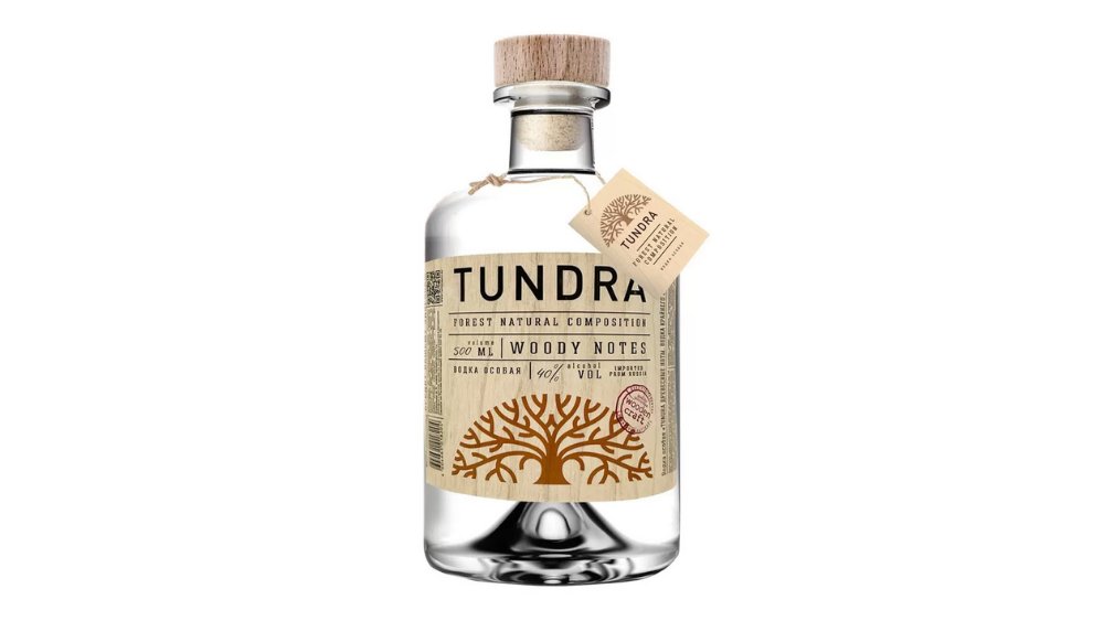 Водка Tundra Древесные ноты 40% 0,5 л