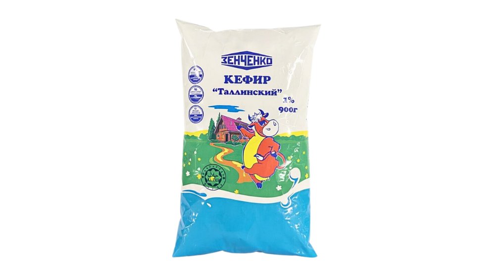 Кефир Зенченко Таллинский 1% 0,9 л