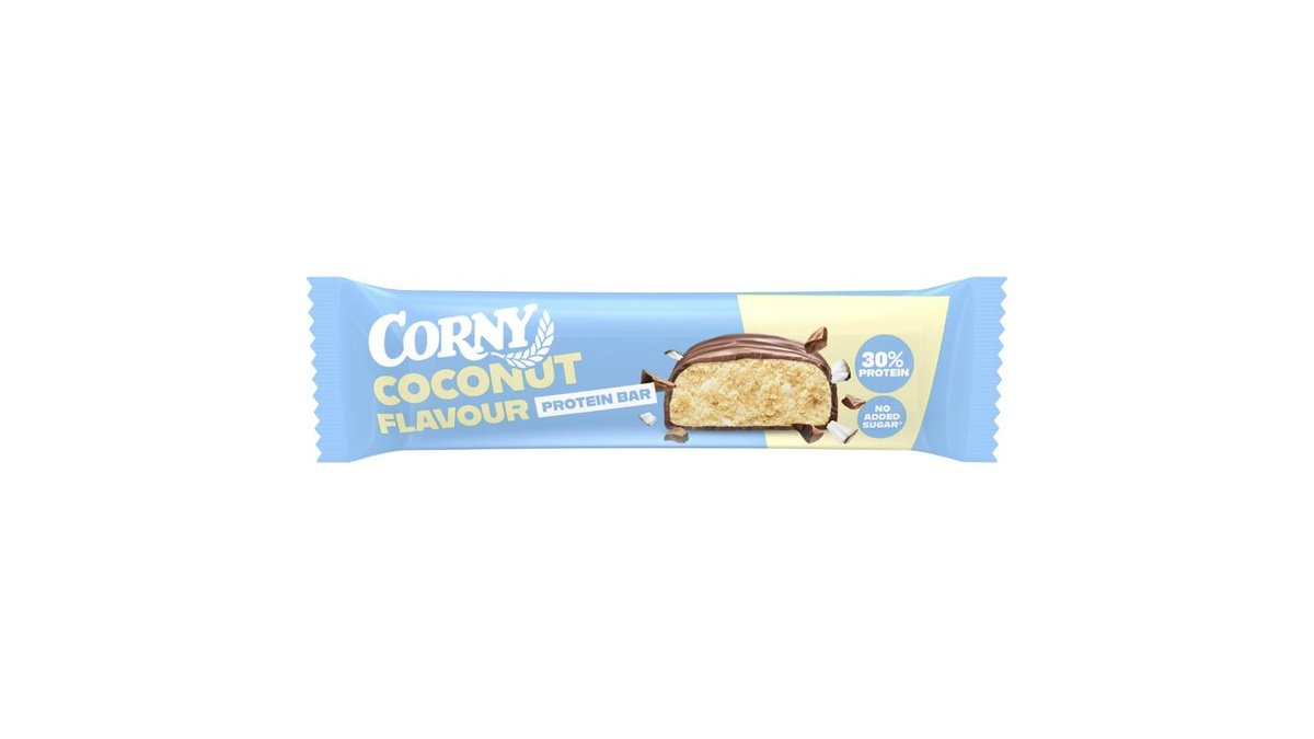 Corny Proteinová tyčinka s kokosem v mléčné čokoládě 50g