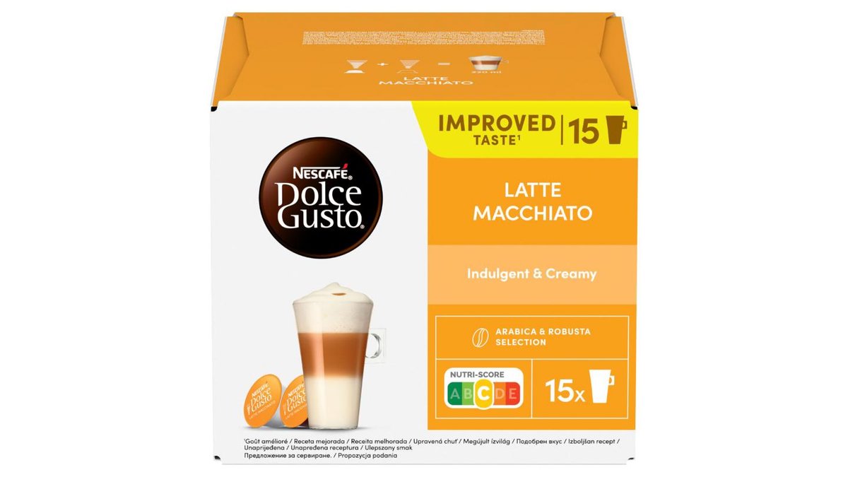 NESCAFÉ Dolce Gusto Latte Macchiato - kávové kapsle - 30 ks