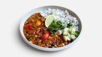 Objednať Chilli sin carne s ryžou a koriandrom