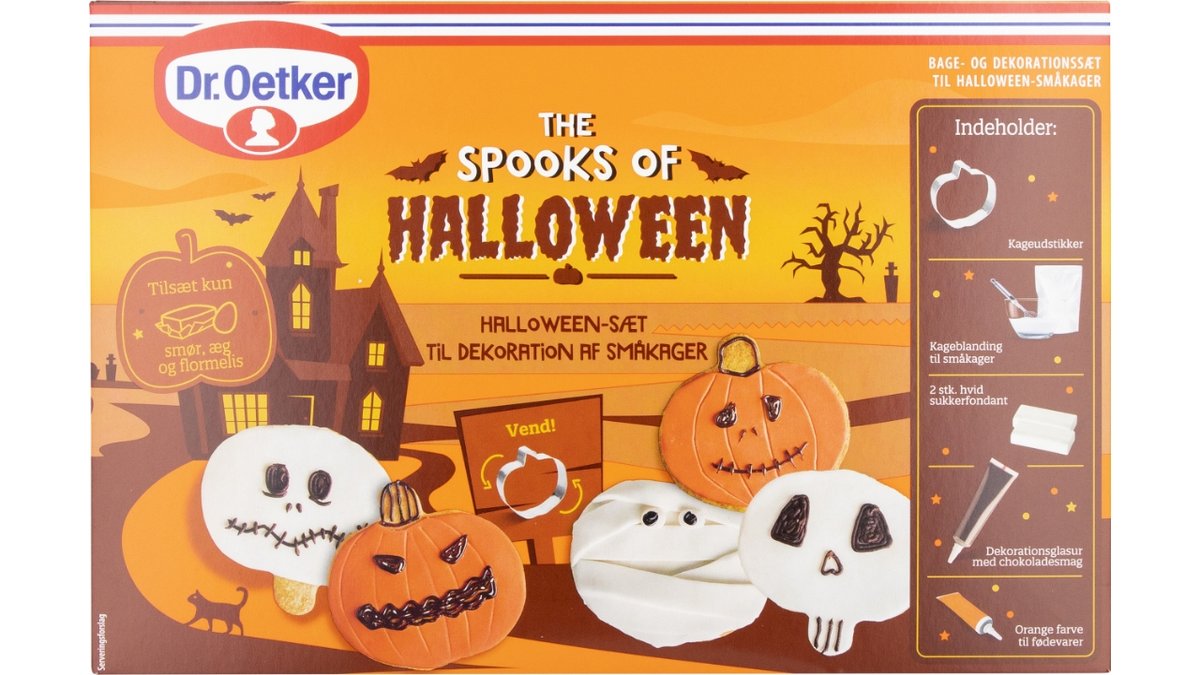OETKER HALLOWEEN COOKIE 484G 484 g