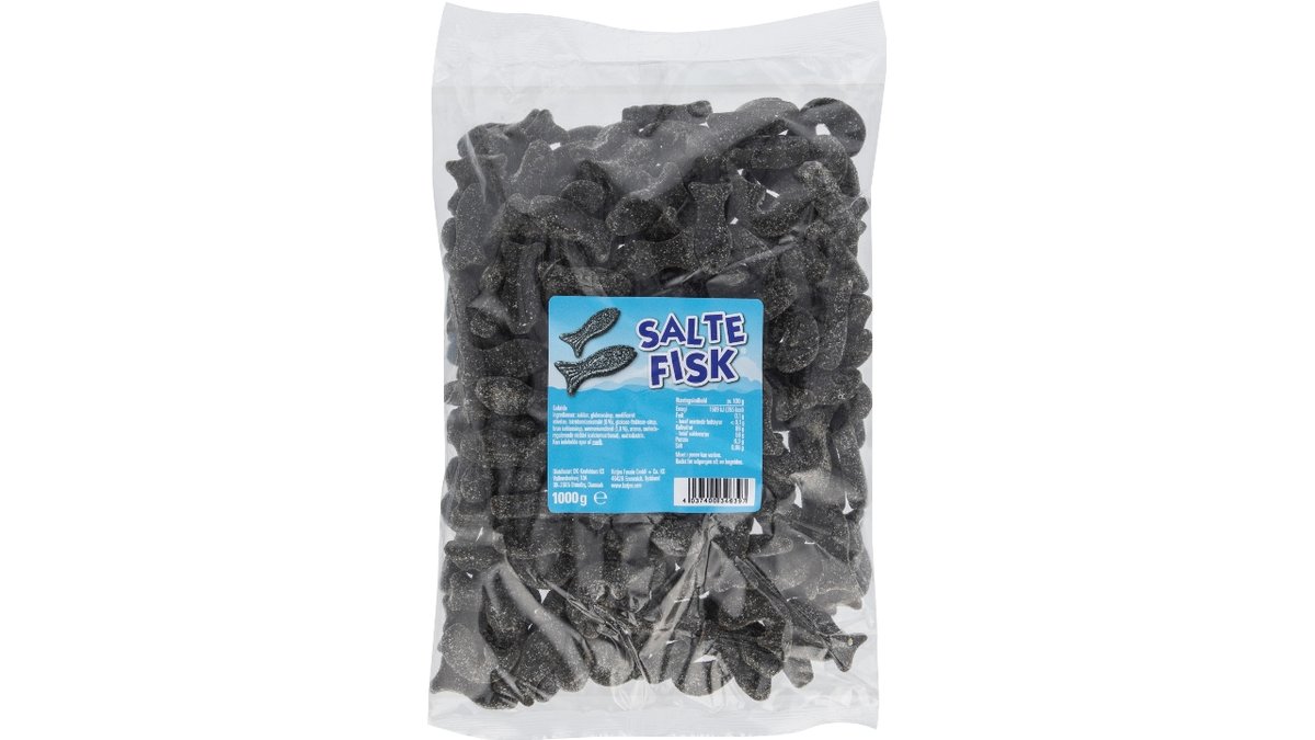 Katjes Saltet Fisk 200 g