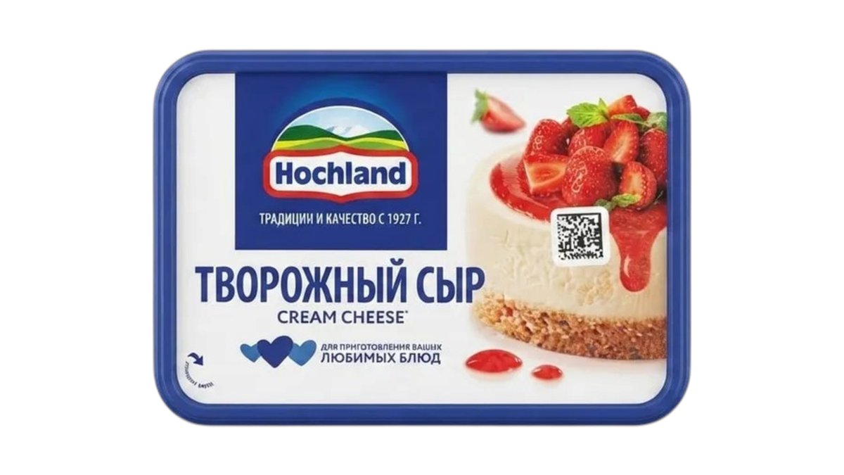 Сыр творожный Hochland для кулинарии 400 г