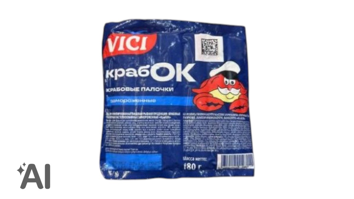 Vici Krabok Xərçəng Çubuqları 180qr