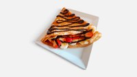 Objednať Crepe s banánom, jahodami a black čokoládou