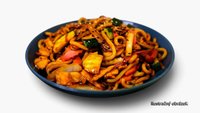 Objednať UDON S TERIYAKI S KREVETY