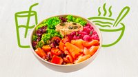 Objednať MENU Buddha salad losos