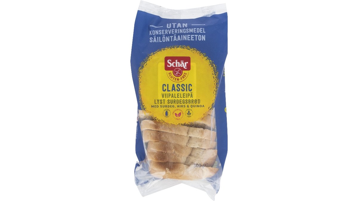 Schär frisk brød Classic 300 g 300 g