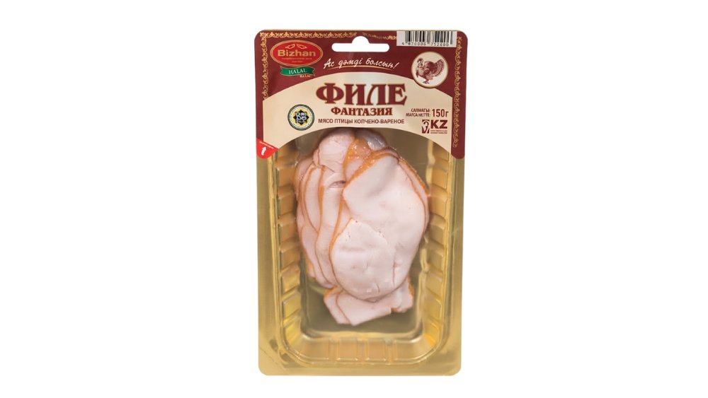 Нарезка МПЗ БИЖАН Грудка индейки в/к 150г
