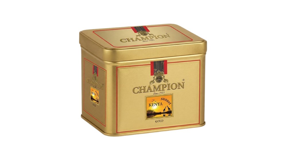 Чай CHAMPION Черный Sunset Kenya 100г ж/б