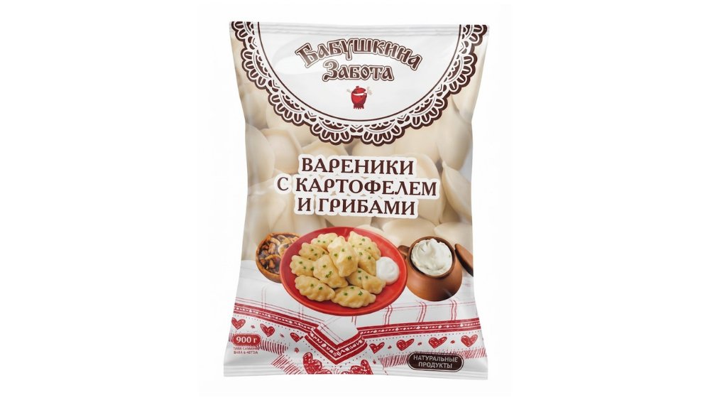 Вареники Смак Забава картофель-грибы 900 г