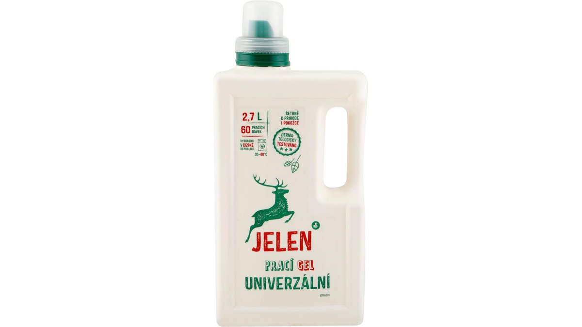 Jelen Universal washing gel, 2.7l 60 doses
