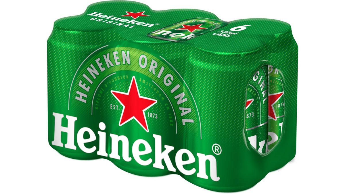 Heineken 4,6% 6-pak