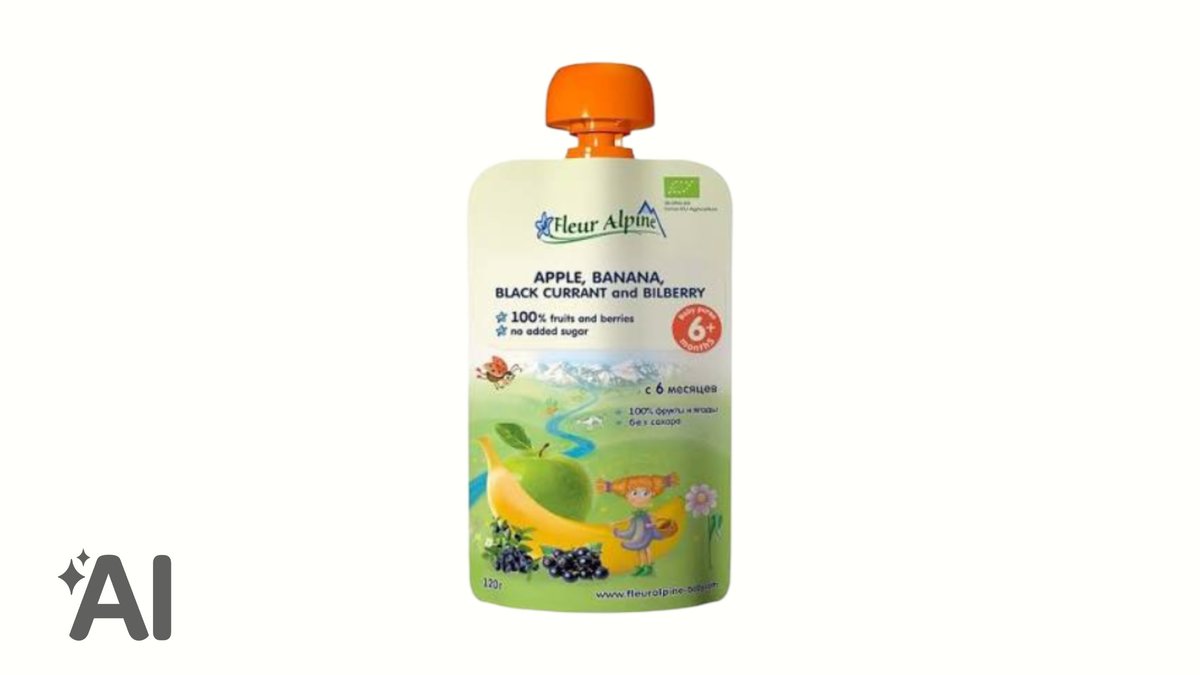 Fa Alma-Banan-Qarağat Püresi +6 ay 120 qr