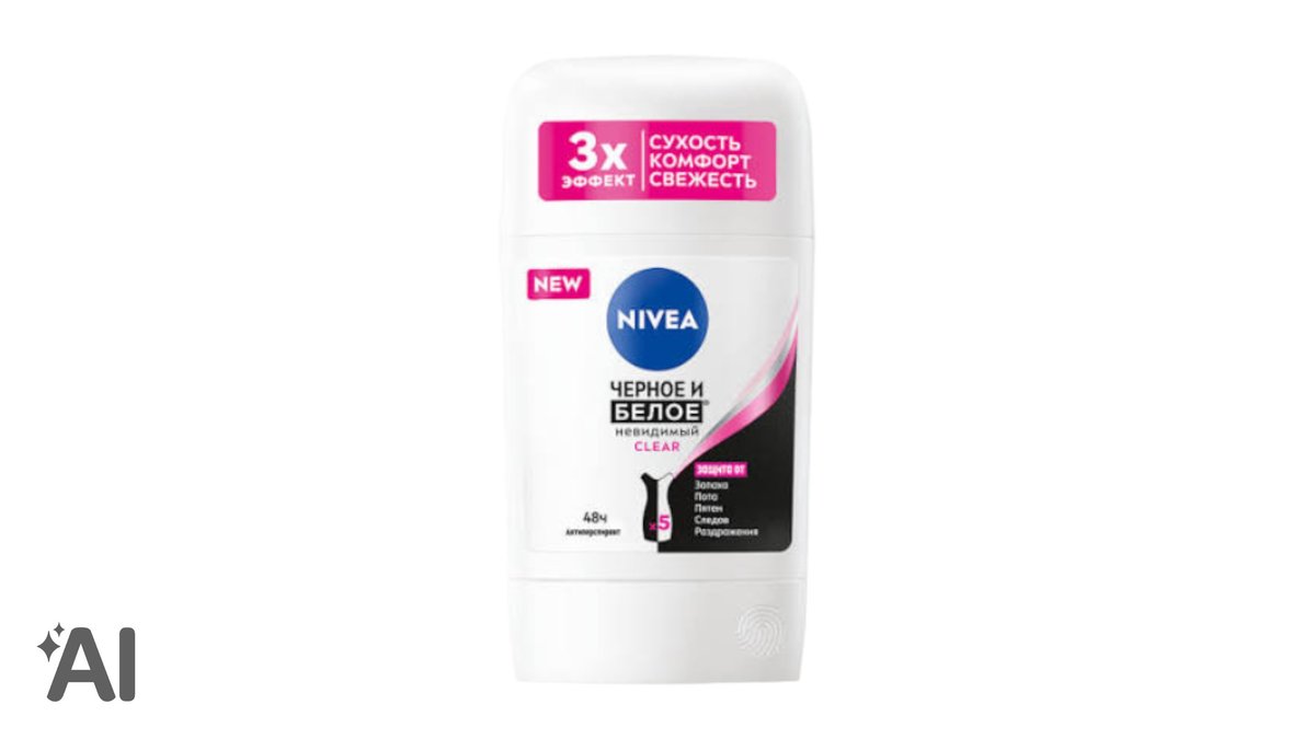 Nivea Deo Stick Black & White Qadın 50ml