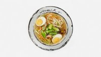 Objednať Veľký Udon rybací, 0,5l