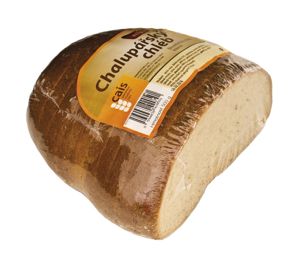 Chléb Chalupářský krájený půlka 500g