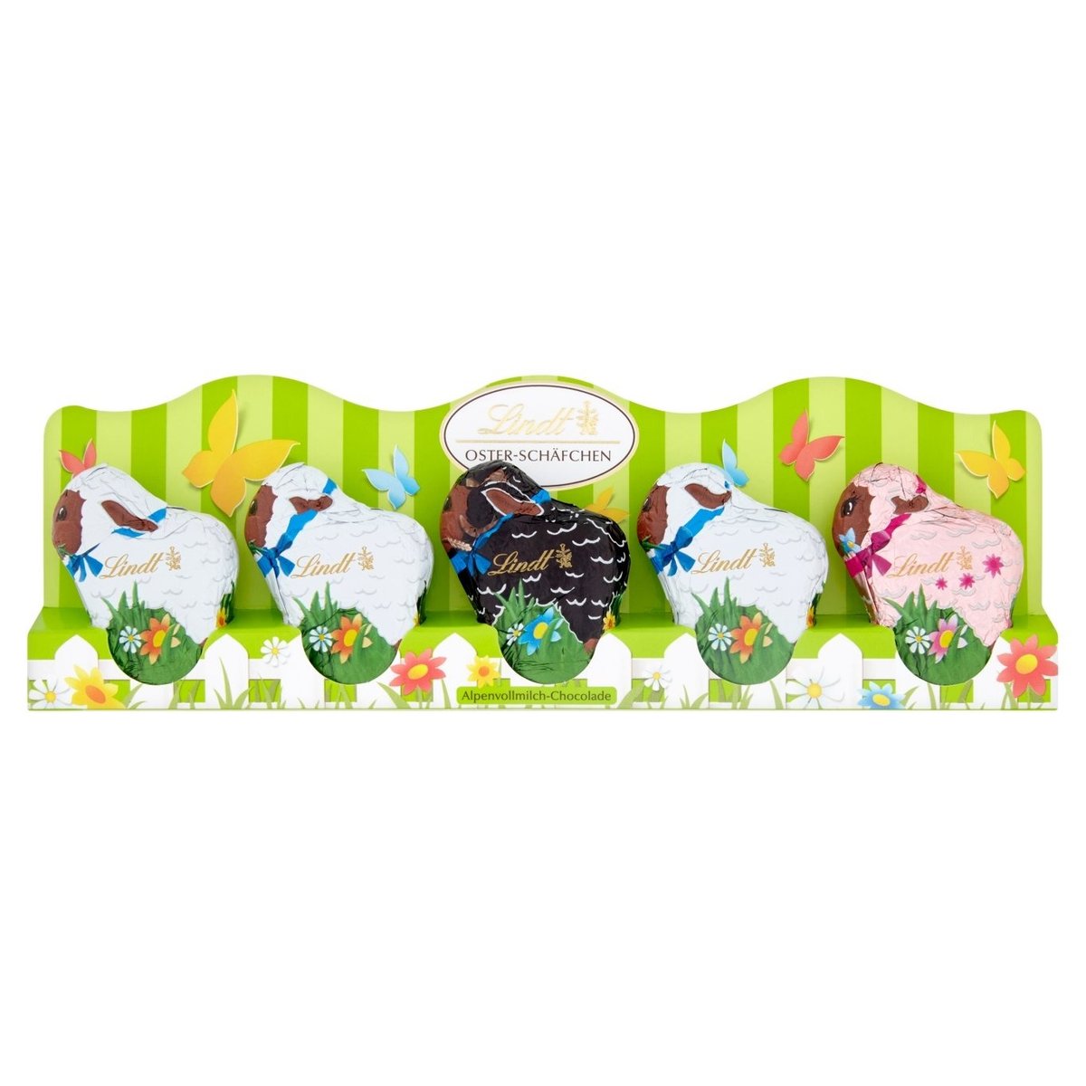 Lindt Mini Sheeps duté figurky z mléčné čokolády 5 x 10g
