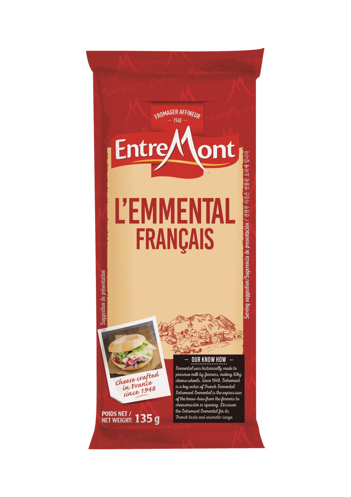 Emmental Entremont 135g