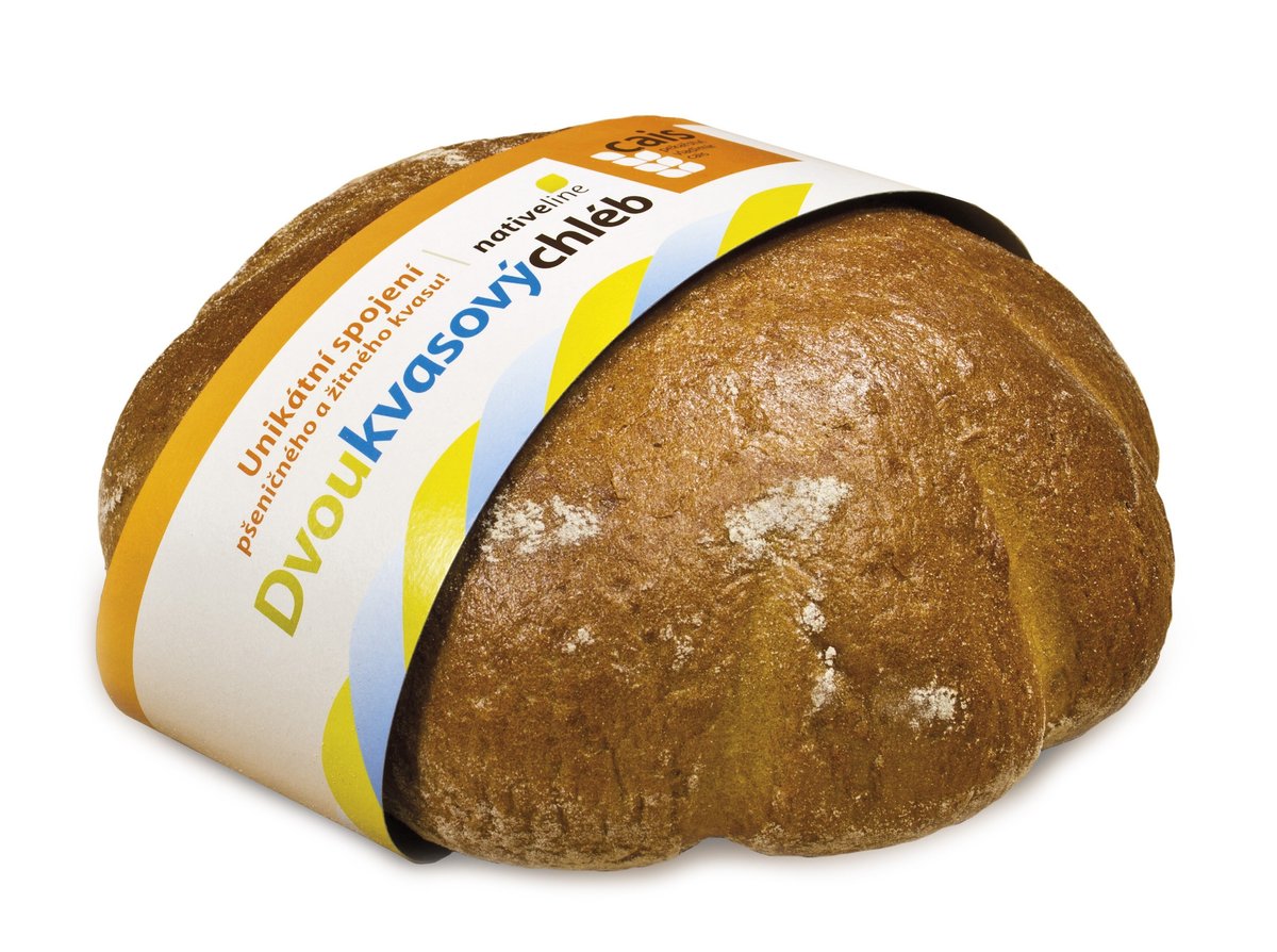 Chléb Dvoukvasový kulatý 600g