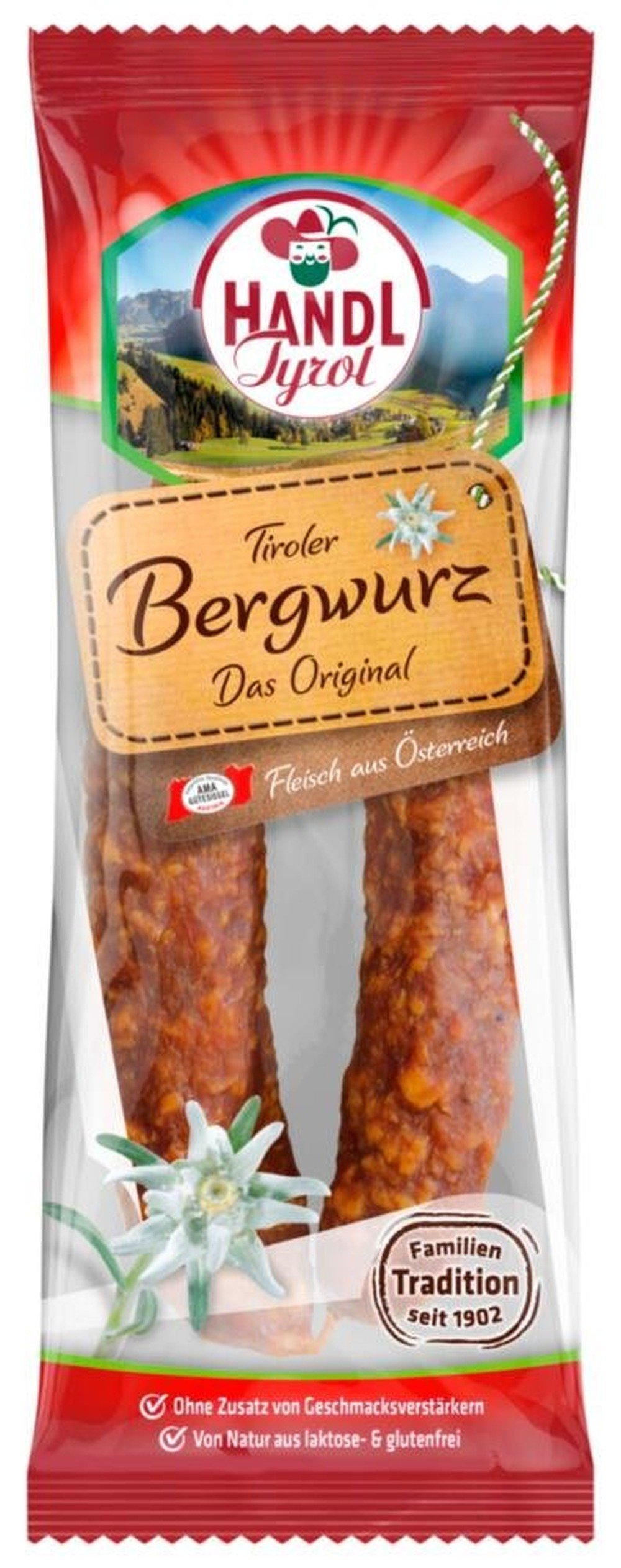 Bergwurz tyrolský salám 150g