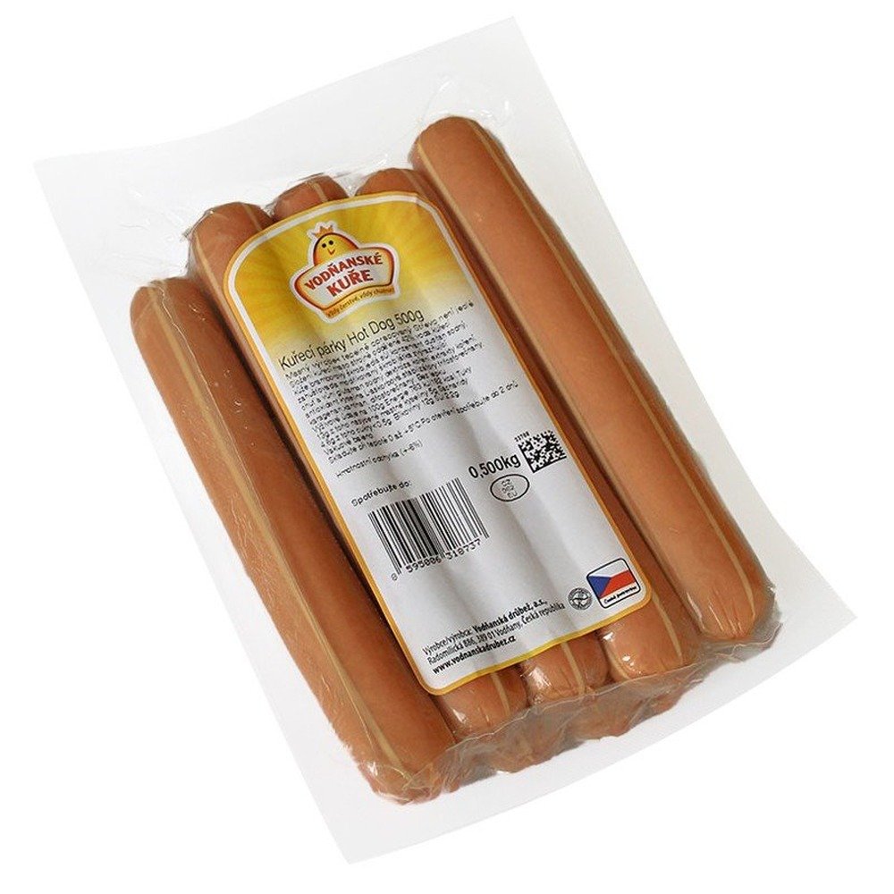 Kuřecí Hot Dog párky 500g