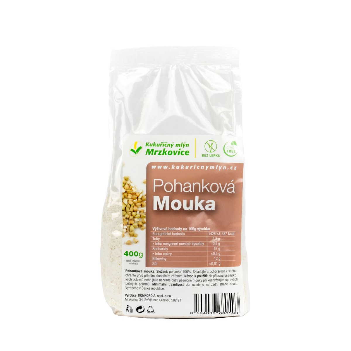 Pohanková mouka 400 g