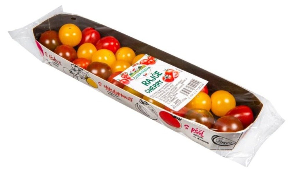 Česká Farma Rajče Cherry mix 250g