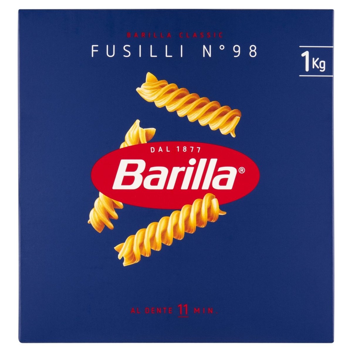 Barilla Fusilli semolinové těstoviny sušené 1000g
