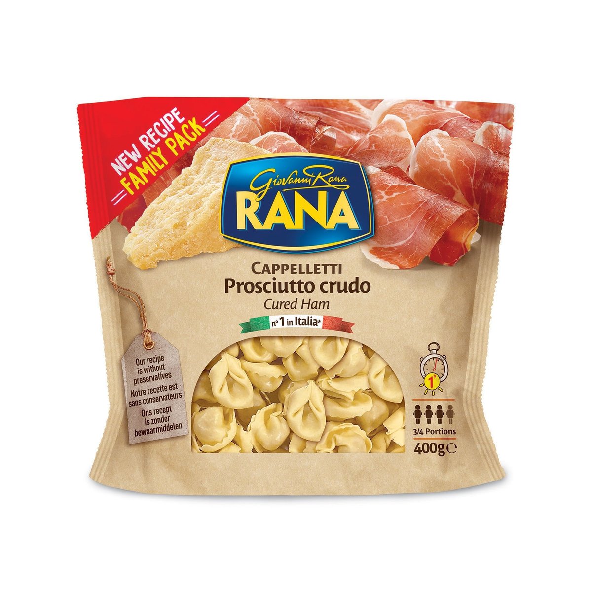 RANA Cappelletti Proscuitto crudo 400g