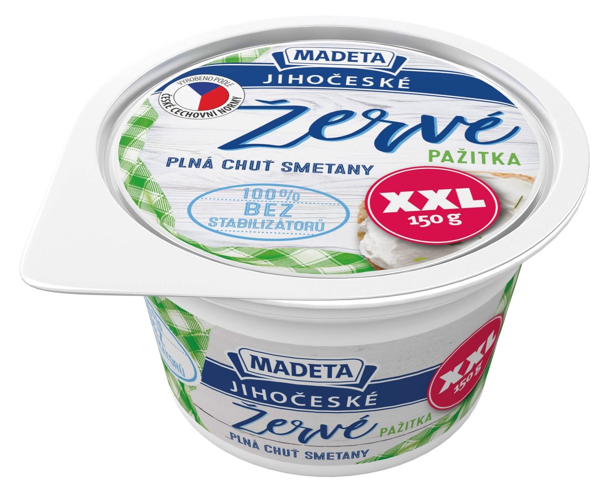 Jihočeské žervé pažitka 150g XXL