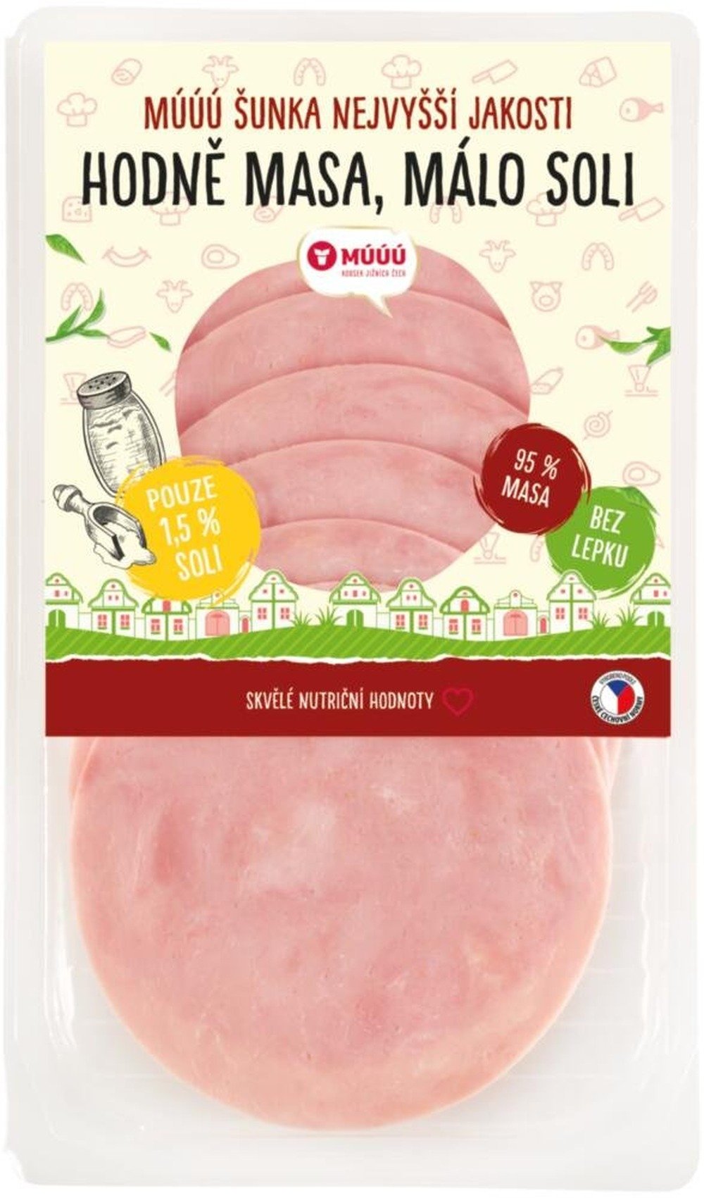 MÚÚÚ Šunka nejvyšší kvality 100g
