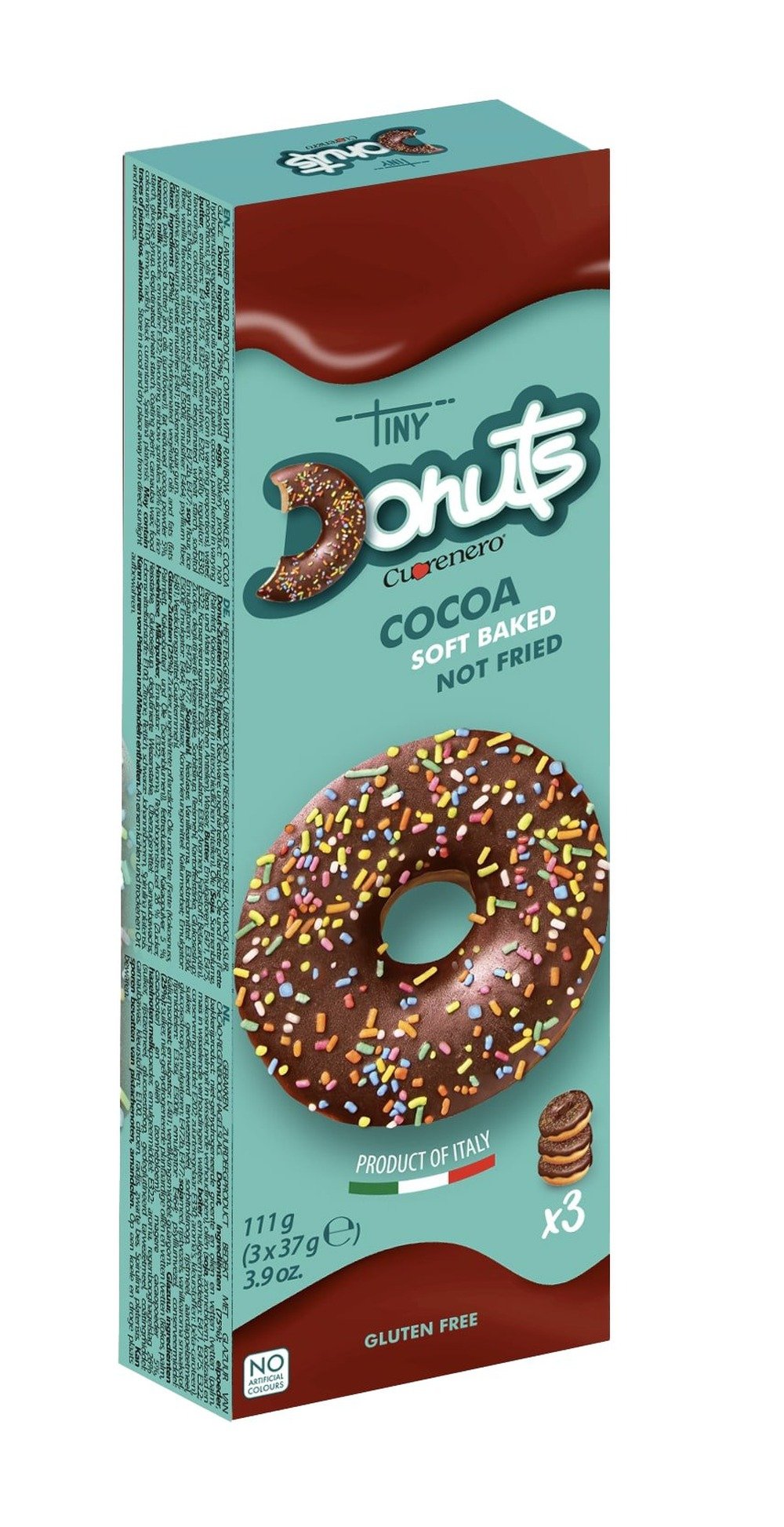Donuty s polevou kakao bez lepku