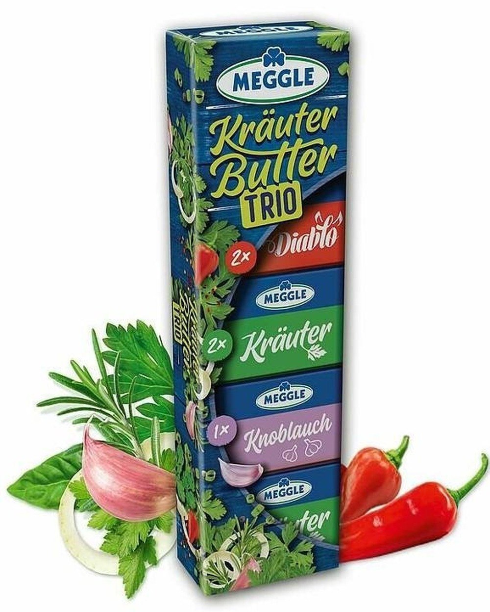 Meggle Máslový přípravek Mix 5 x 20g