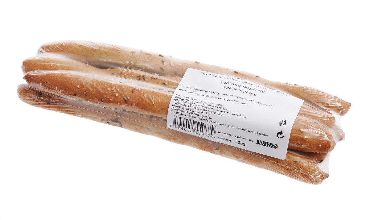 Tyčinky pepřové 120g
