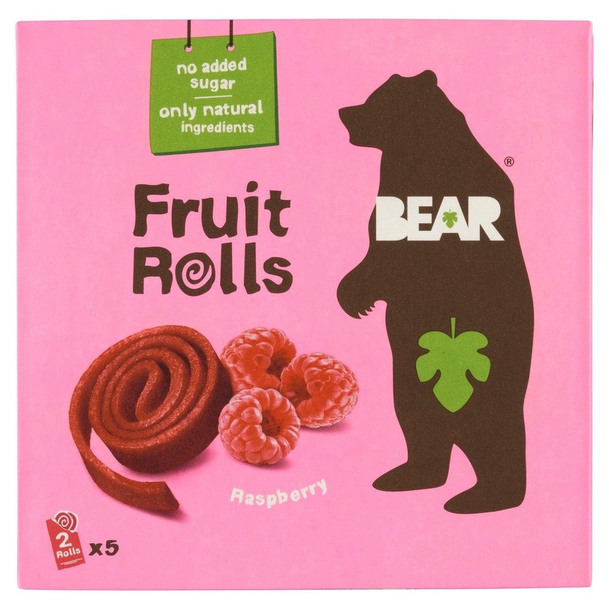 Bear Malina jemně sušené plátky z ovoce a zeleniny 5 x 20g